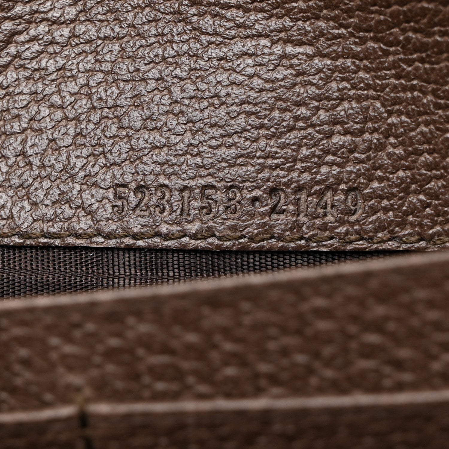 Gucci GG Supreme Monogram Web Ophidia Continental Wallet Brown 7 of 7