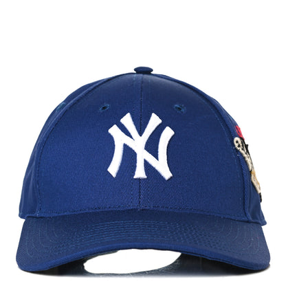 Gucci X MLB Cotton NY Yankees Baseball Hat 57-61 Blue 2 of 7