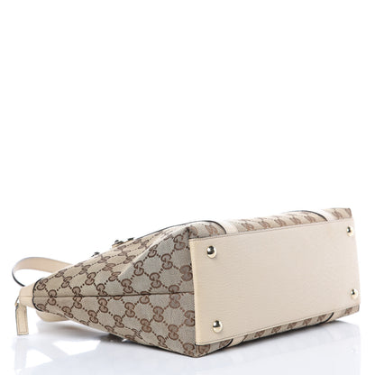 Gucci Monogram Abbey Medium Tote Off White 4 of 14