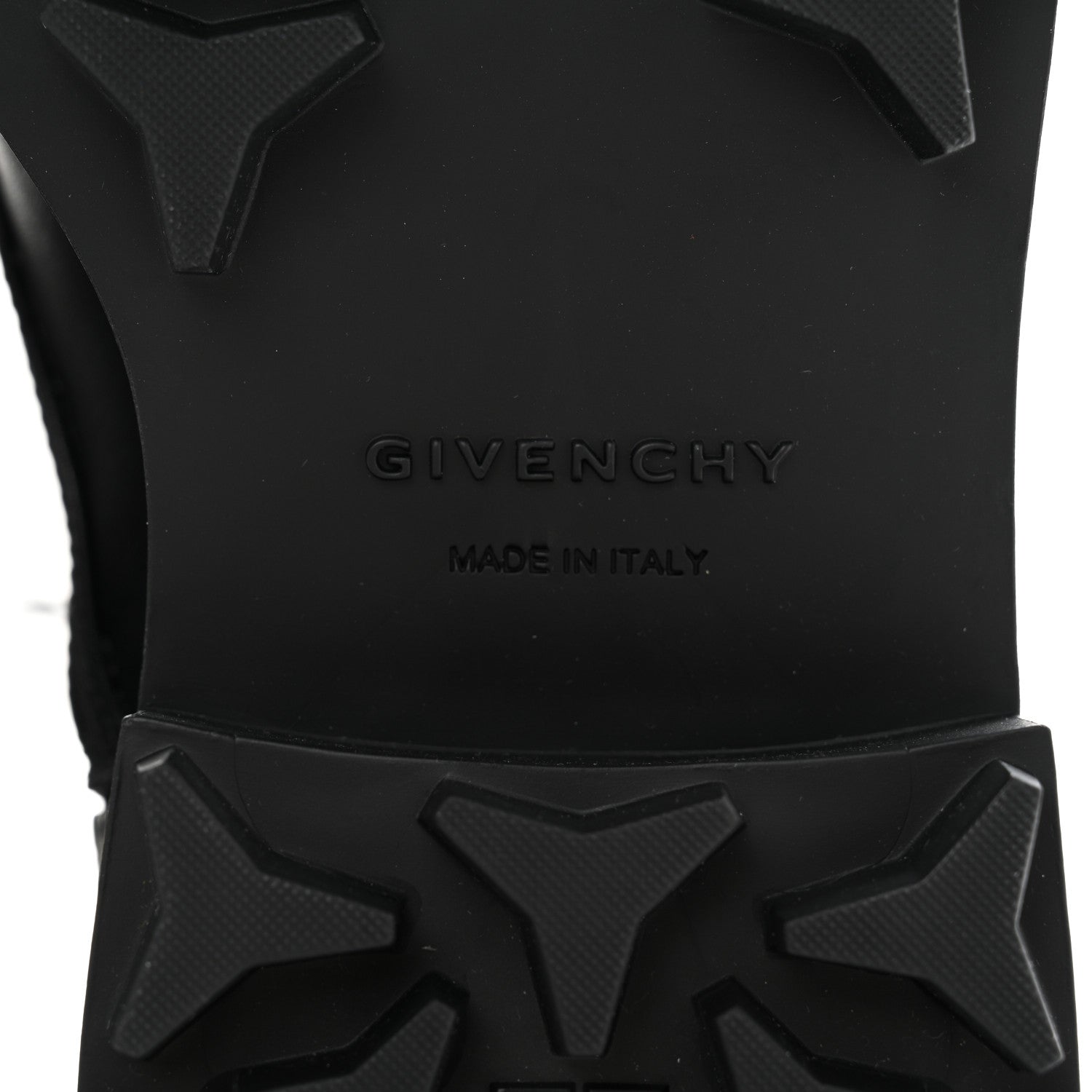 Givenchy Calfskin Combat Boots 38 Black 8 of 9