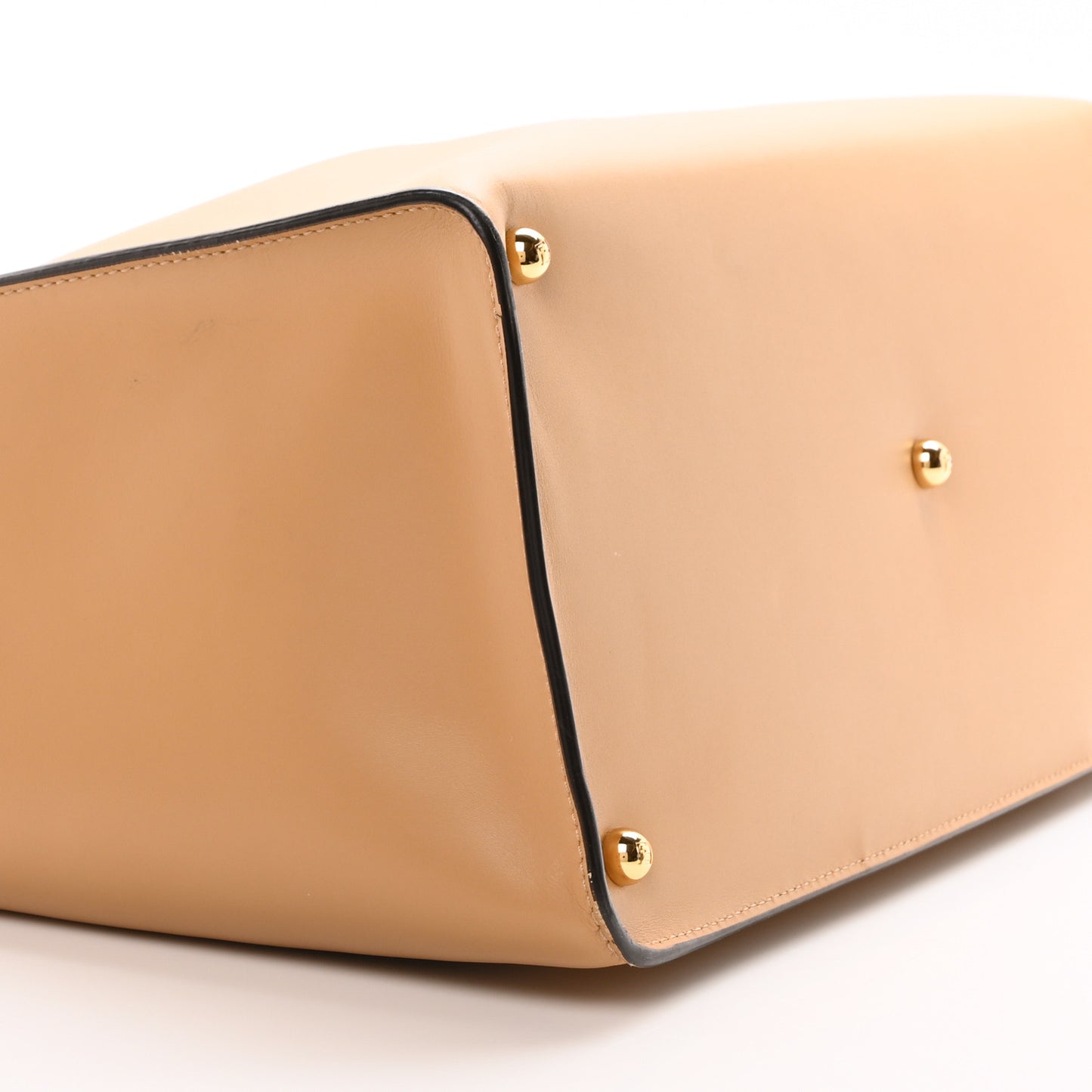 Vitello King Medium Fendi Way Tote Miele Scuro