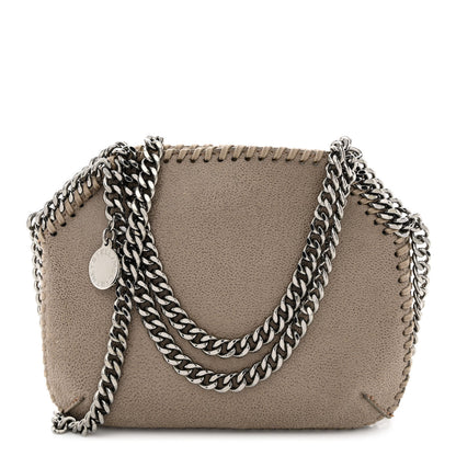 Stella McCartney Shaggy Deer Mini Shoulder Bag Taupe 1 of 11