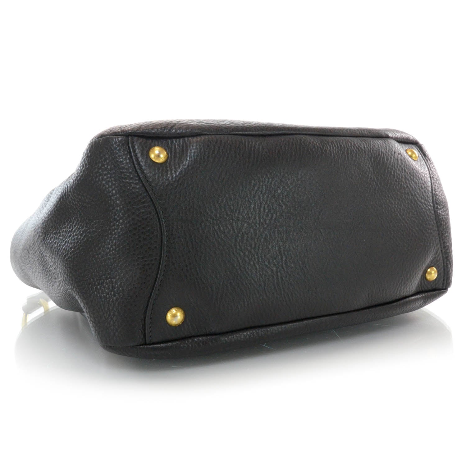Prada Vitello Daino Hobo Black 4 of 9