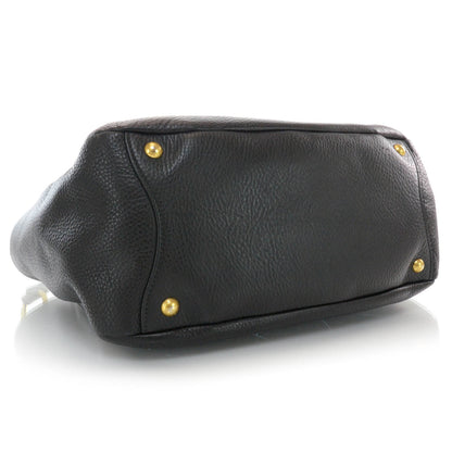 Prada Vitello Daino Hobo Black 4 of 9