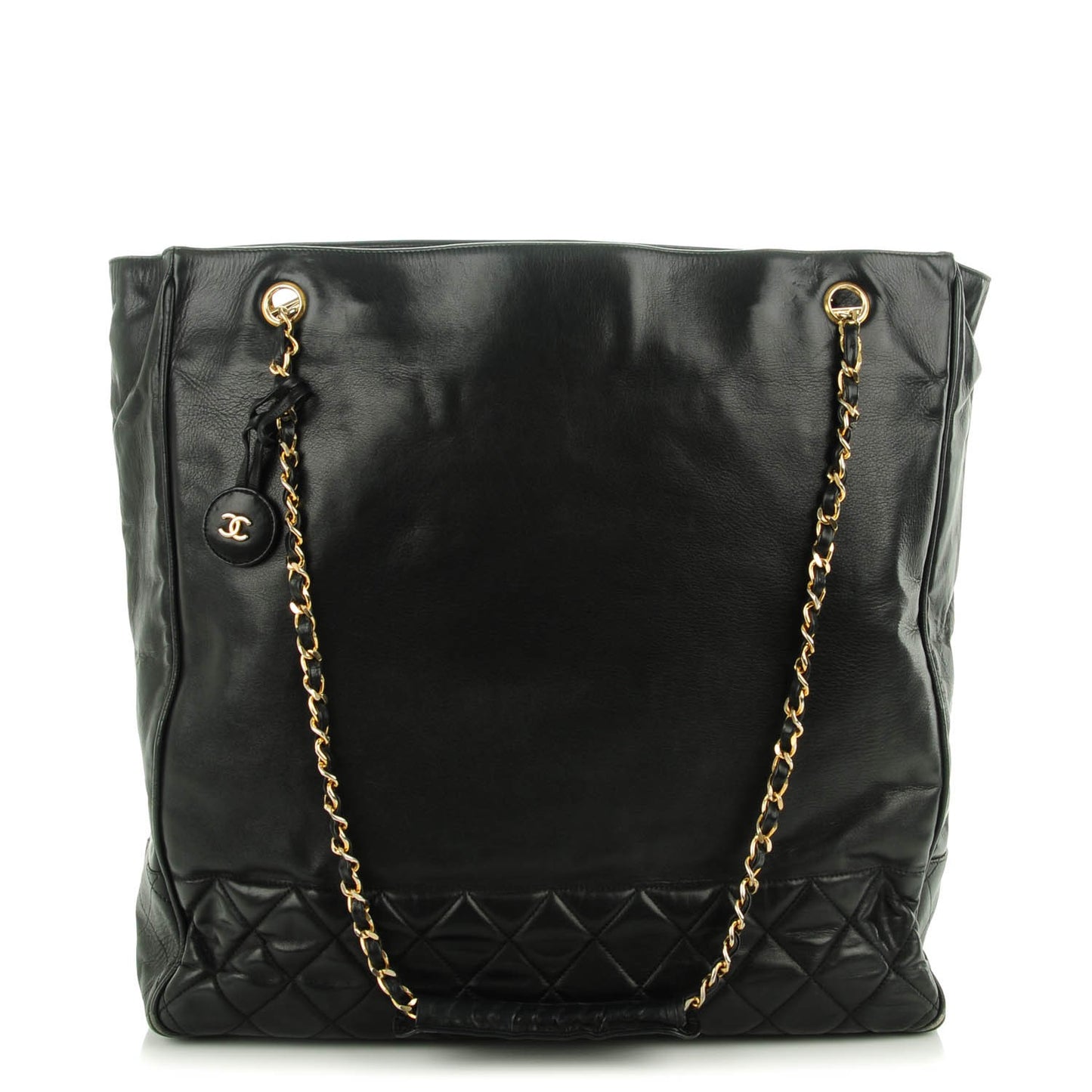 Lambskin Shopping Tote