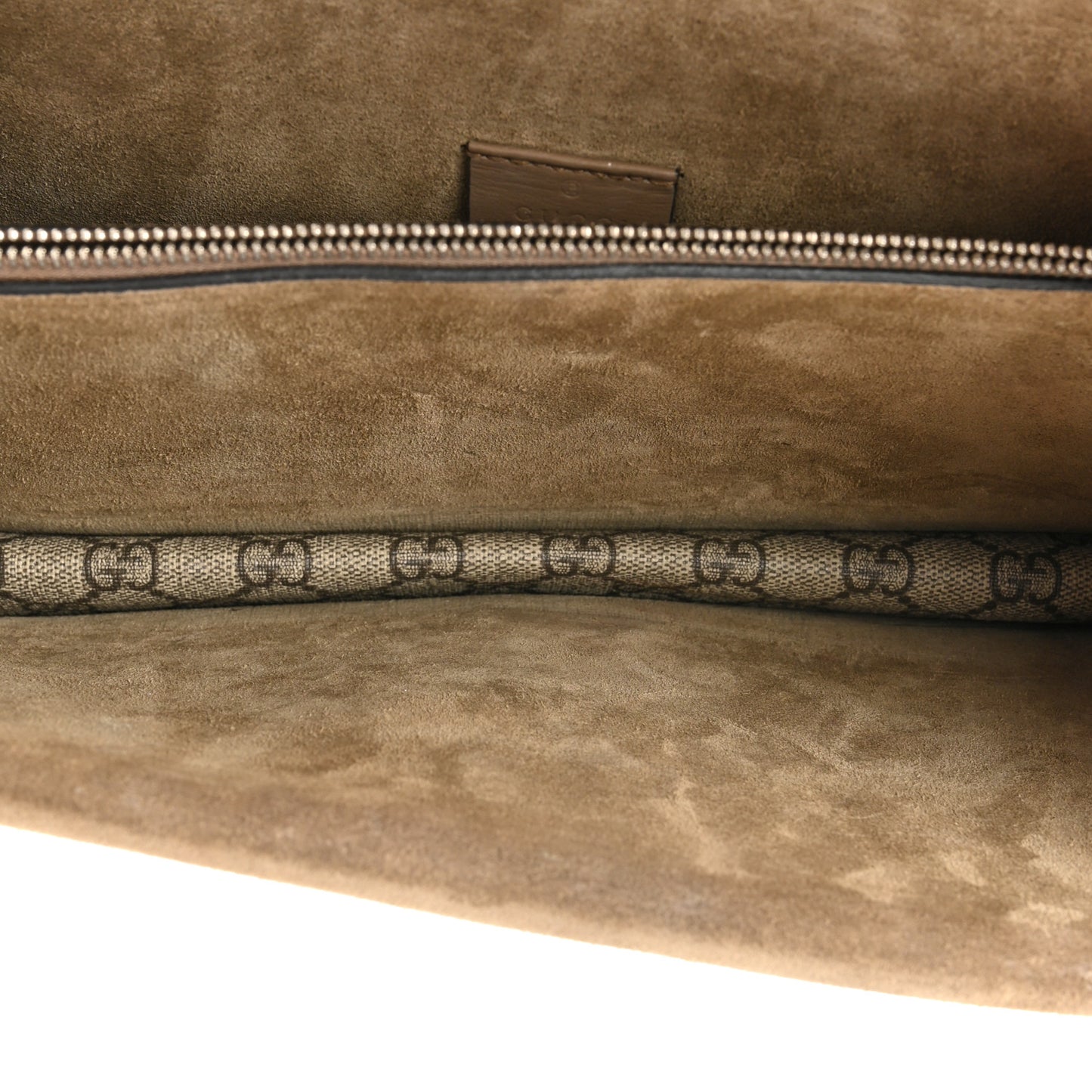 GG Supreme Monogram Small Dionysus Shoulder Bag Taupe