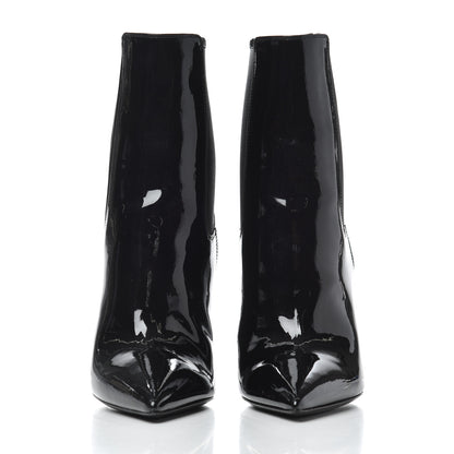Saint Laurent Patent Opyum 110 Ankle Boot 36 Black 2 of 11