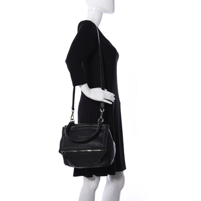 Givenchy Calfskin Studded Small Pandora Black 2 of 9