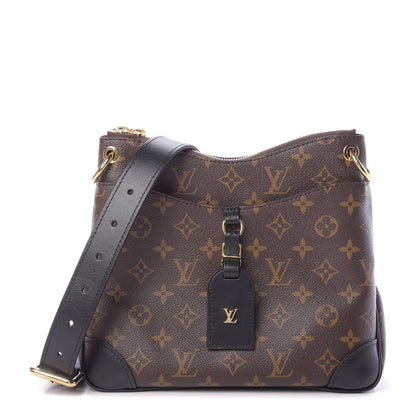 Louis Vuitton Monogram Odeon PM Black 1 of 11