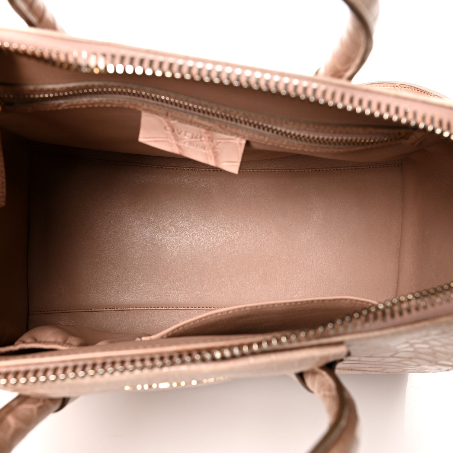 Givenchy Crocodile Medium Antigona Nude Pink 5 of 13