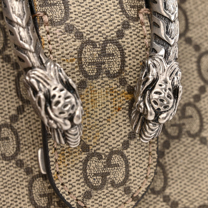 Gucci GG Supreme Monogram Mini Dionysus Shoulder Bag Taupe 13 of 17