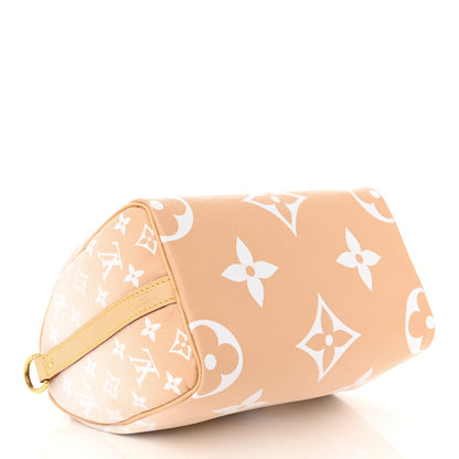 Louis Vuitton Monogram Giant By The Pool Speedy Bandouliere 25 Brume 4 of 9