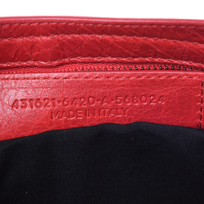 Balenciaga Agneau Classic Hardware S City Rouge Cardinal 8 of 9