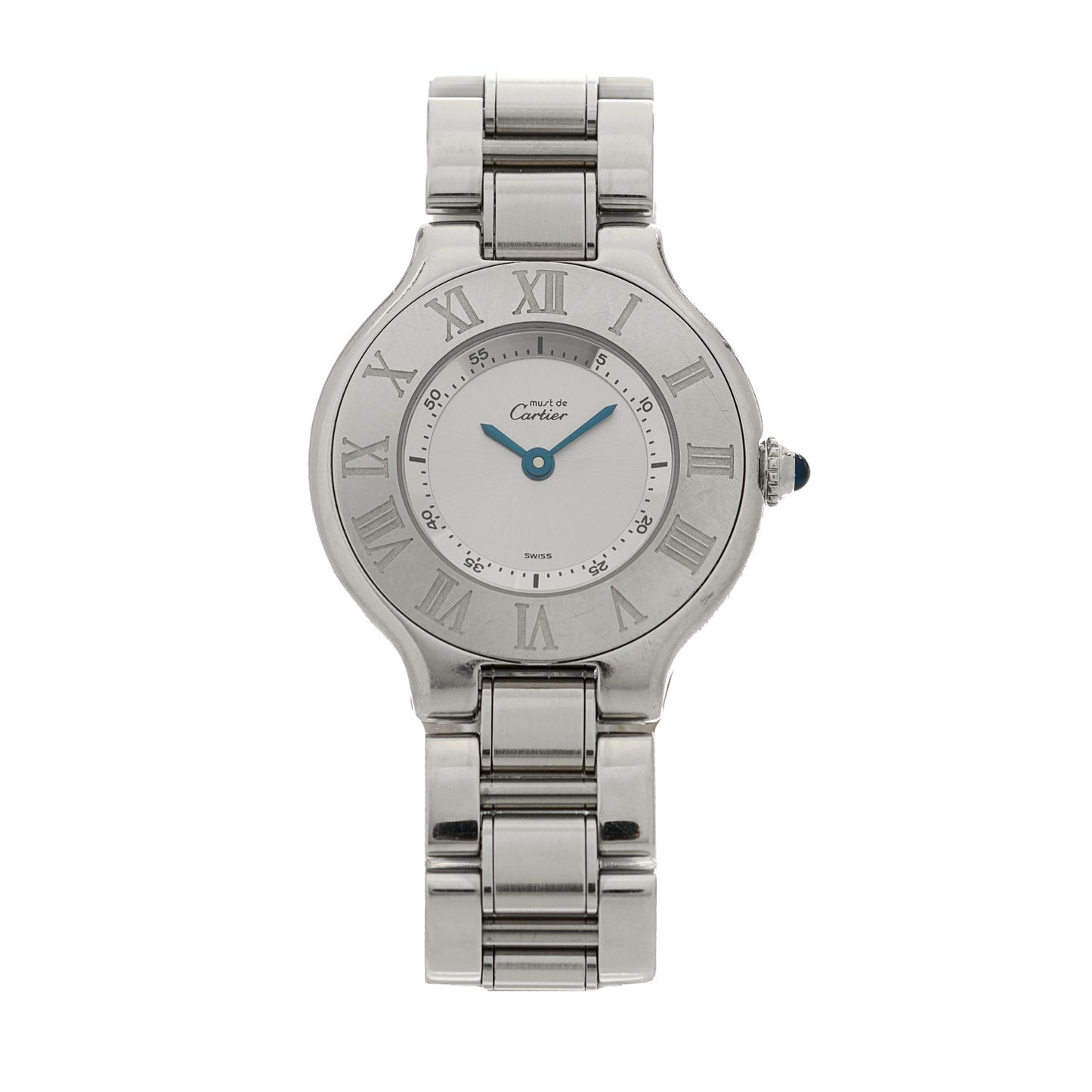 Stainless Steel 28mm Must De 21 Quartz Watch