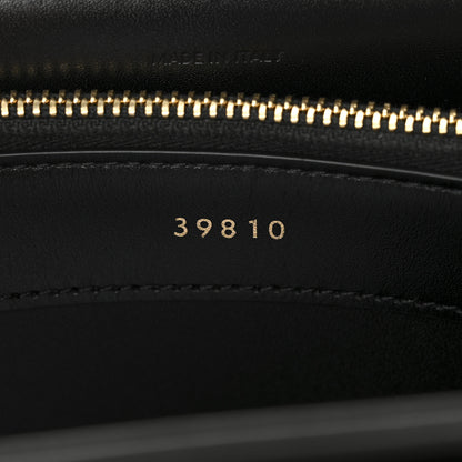 Celine Satinated Calfskin Small 16 Top Handle Bag Black 8 of 12