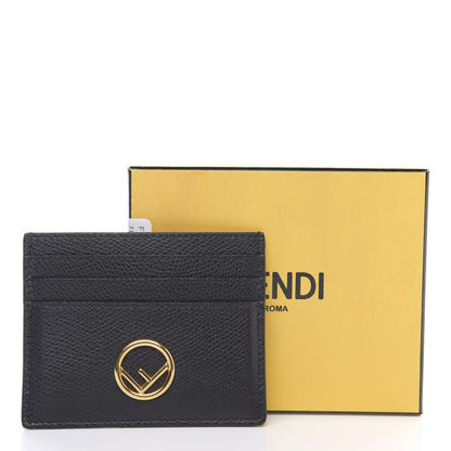 Fendi Vitello Cruise F is Fendi Card Holder Black 7 of 7