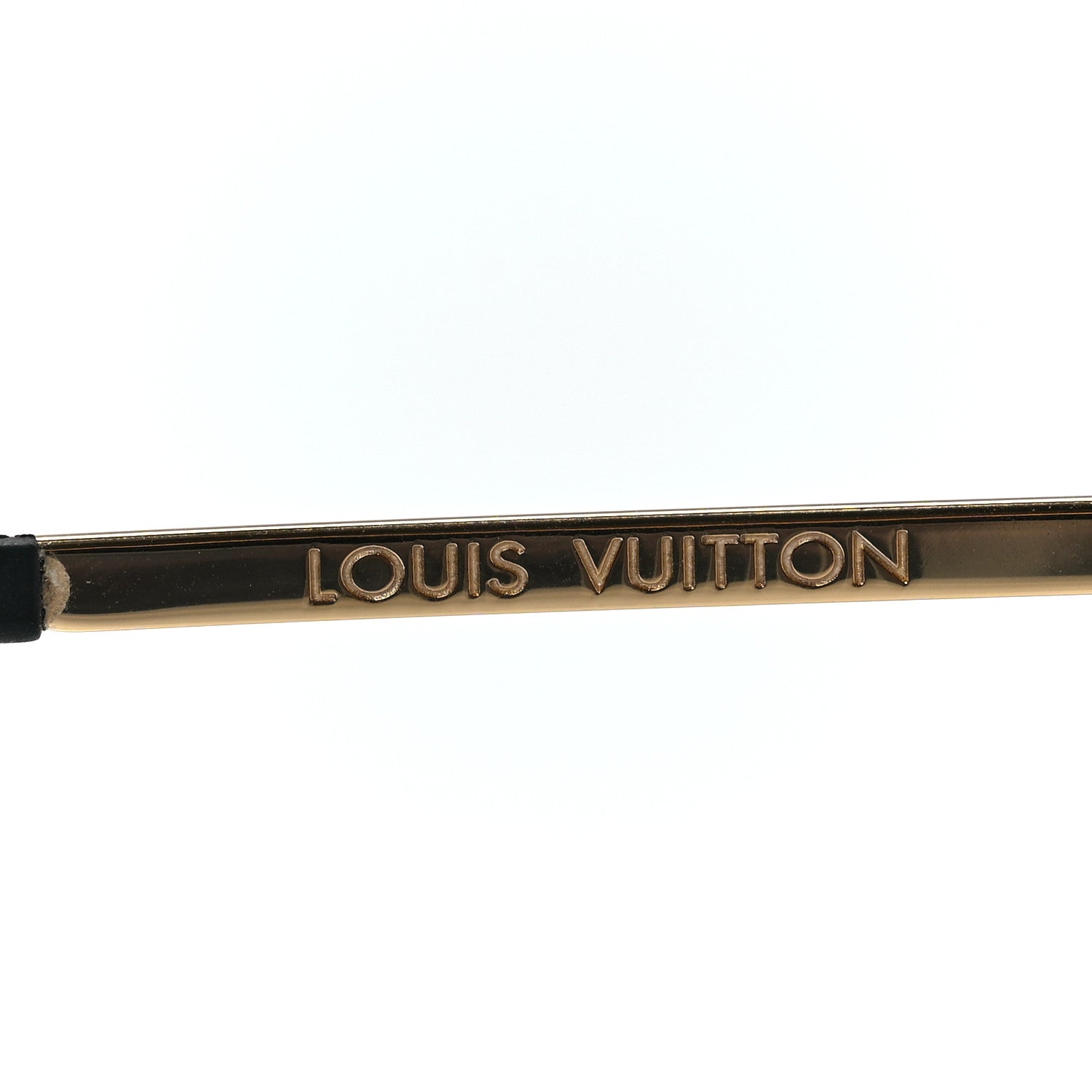 Louis Vuitton Metal The Party Aviator Sunglasses Z0997W Gold 6 of 6