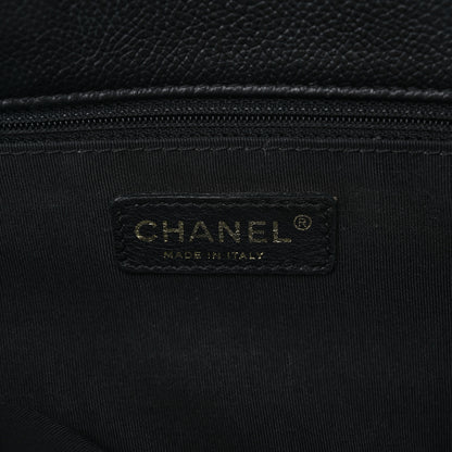 Chanel Caviar Cerf Executive Shopper Tote Black 6 of 13