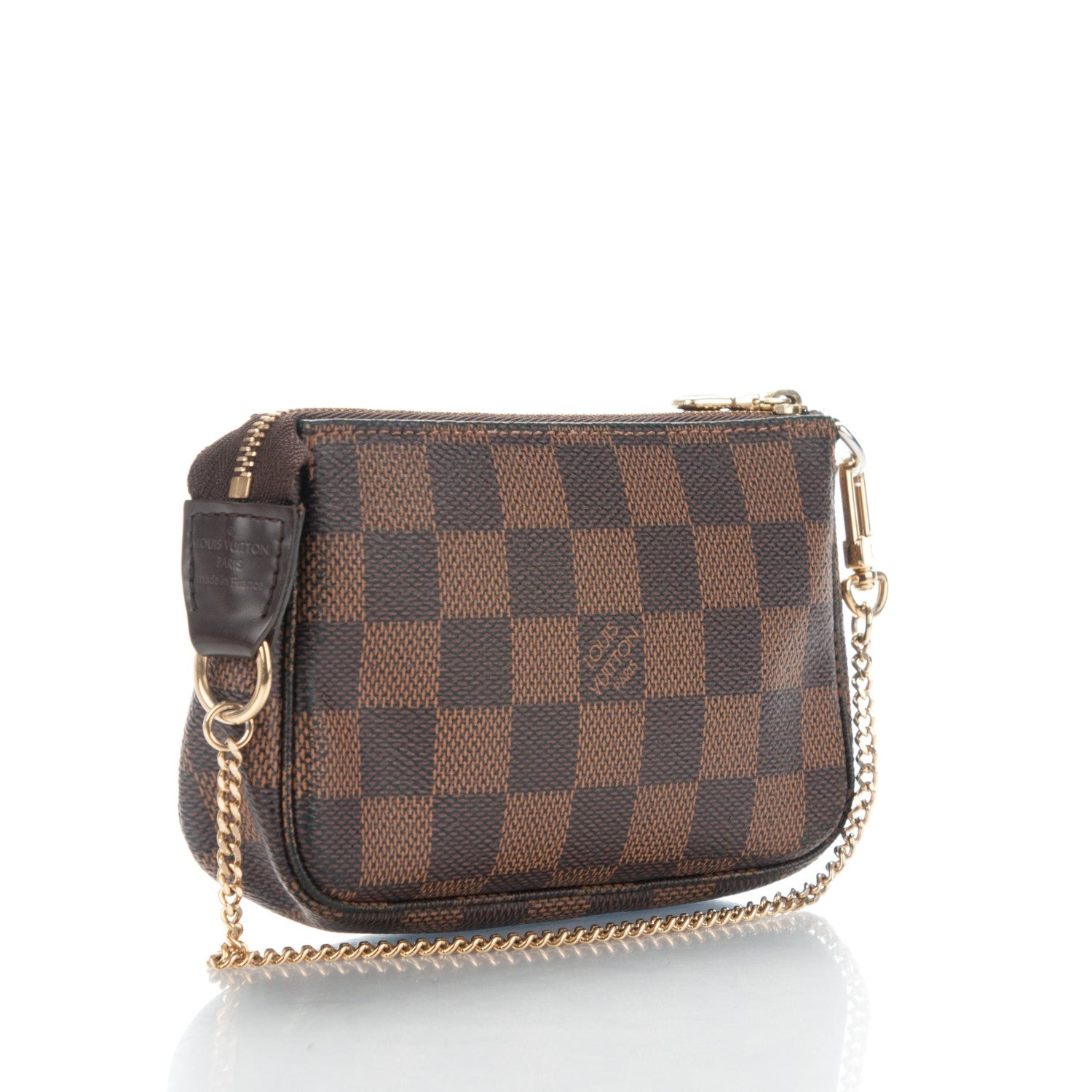 Louis Vuitton Damier Ebene Mini Pochette Accessories 3 of 7