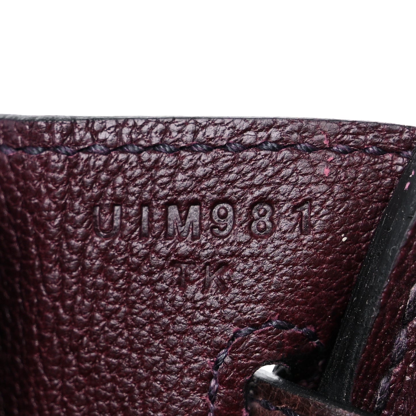 Ostrich Birkin 25 Rouge Sellier
