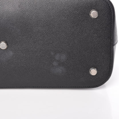 Balenciaga Signature Grained Calfskin Logo M Ville Top Handle Bag Black Rose Shocking 13 of 15