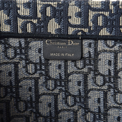 Christian Dior Oblique Book Tote Blue Multicolor 5 of 8