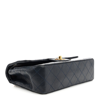 Chanel Lambskin Quilted Small Double Flap Navy 4 of 10