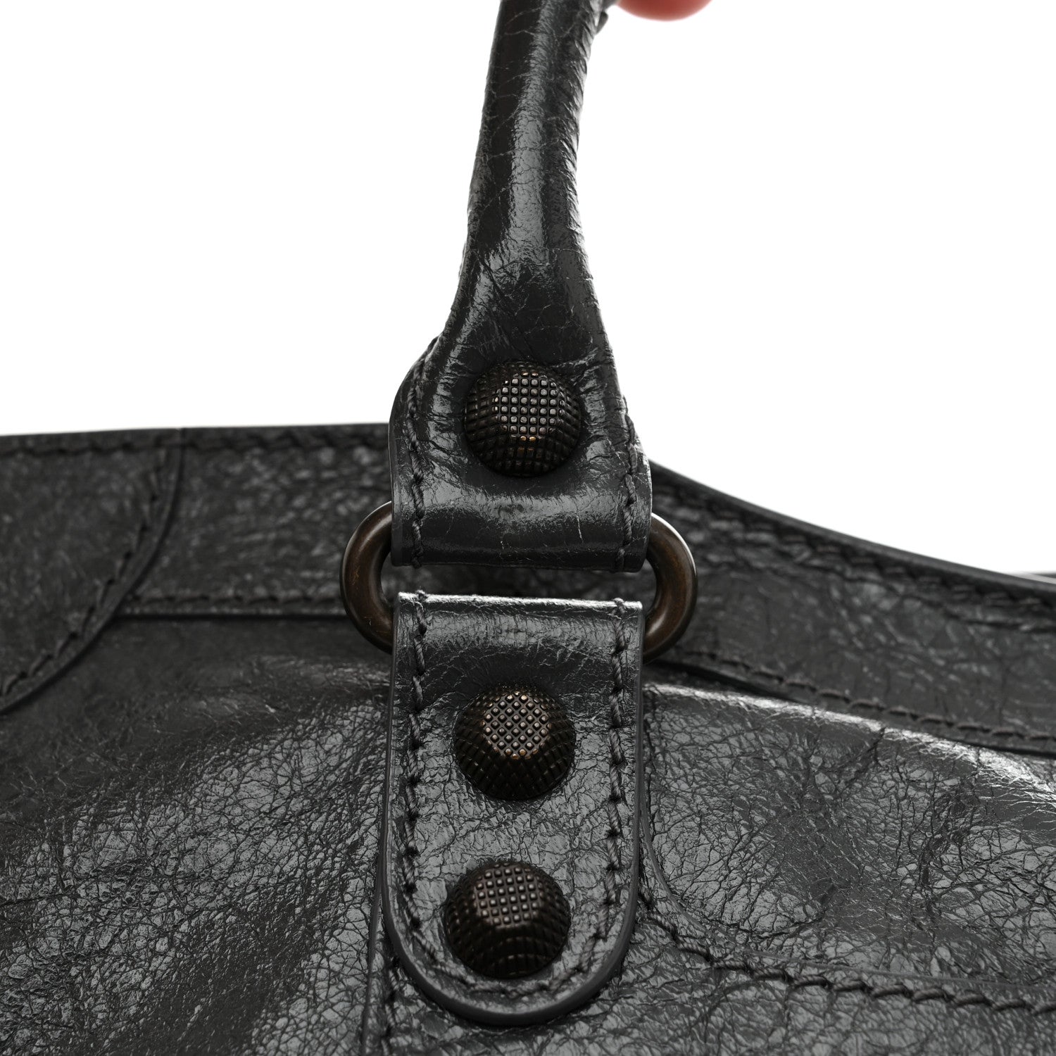 Balenciaga Agneau Giant 12 Gunmetal Hardware City Gris Fossile 13 of 15