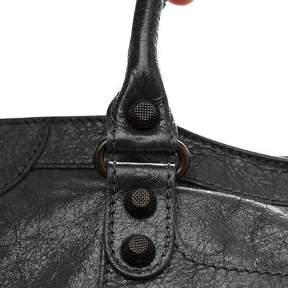 Balenciaga Agneau Giant 12 Gunmetal Hardware City Gris Fossile 13 of 15
