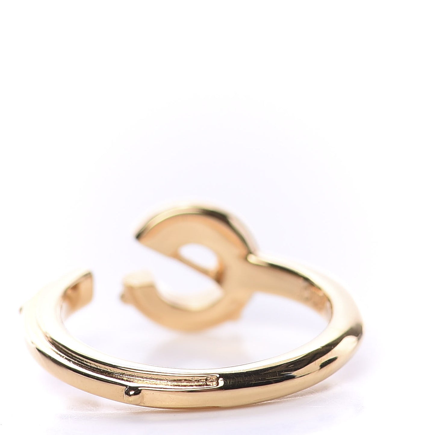 LV And Me Letter E Ring S Gold