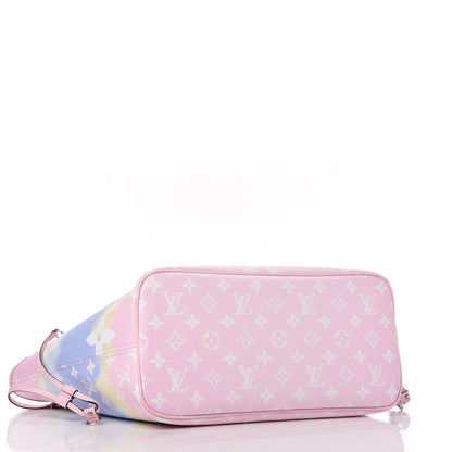 Louis Vuitton Monogram Escale Neverfull MM Pastel 4 of 9