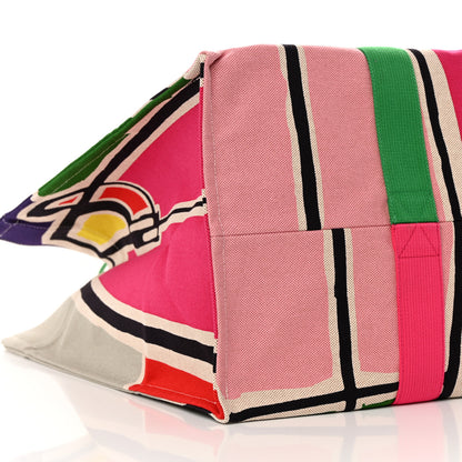 Hermes Cotton Canvas 3 Surfs Beach Bag 9 of 11