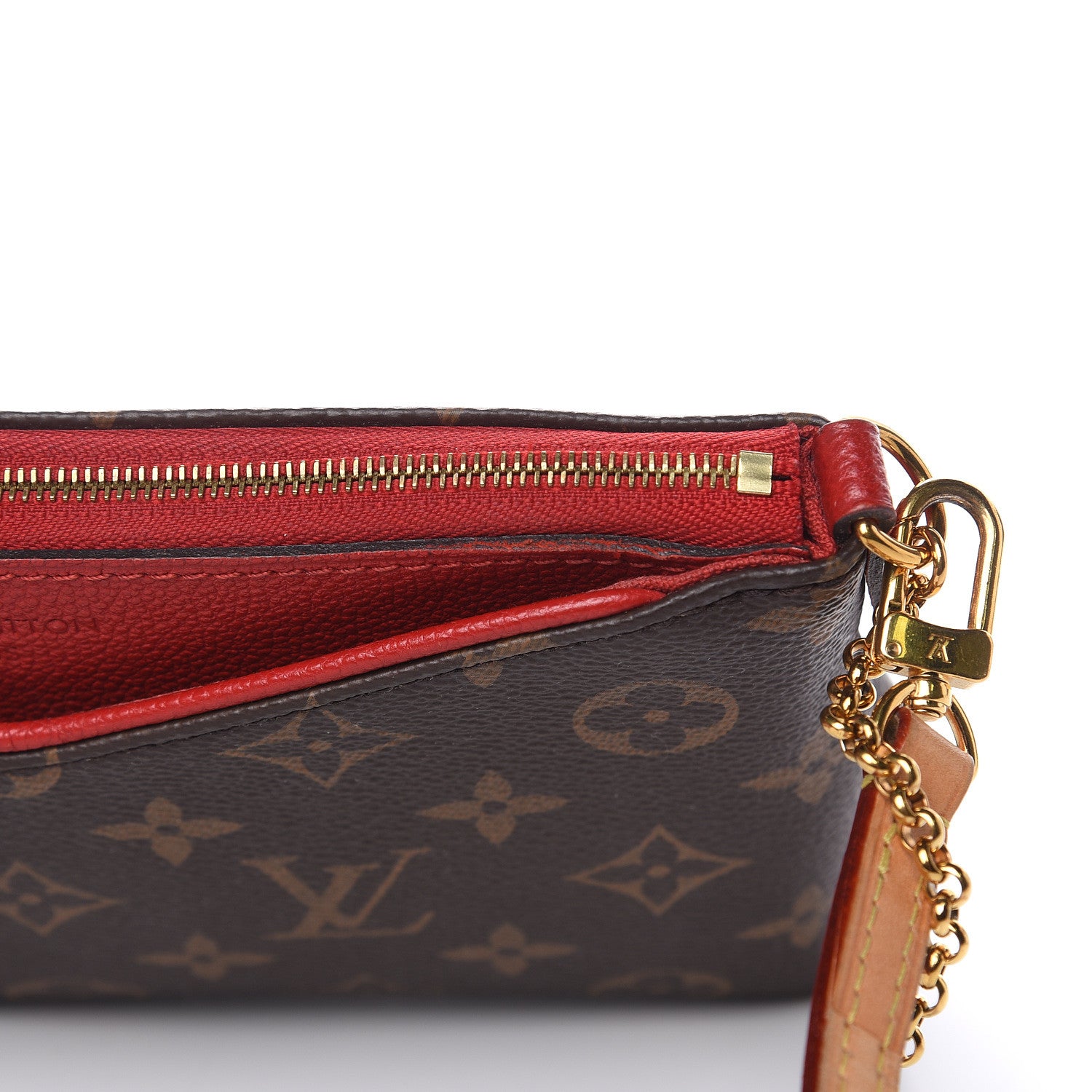 Louis Vuitton Monogram Pallas Clutch Cherry 9 of 12