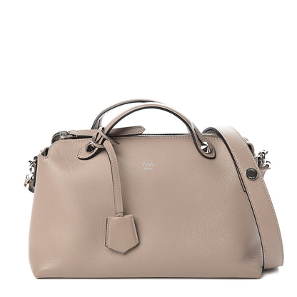 Fendi Vitello Dolce Medium By The Way Boston Bag Tortora 1 of 11