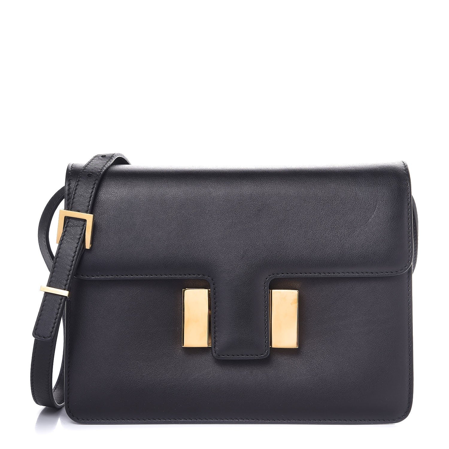 Tom Ford Calfskin Medium Sienna Crossbody Bag Black 1 of 7