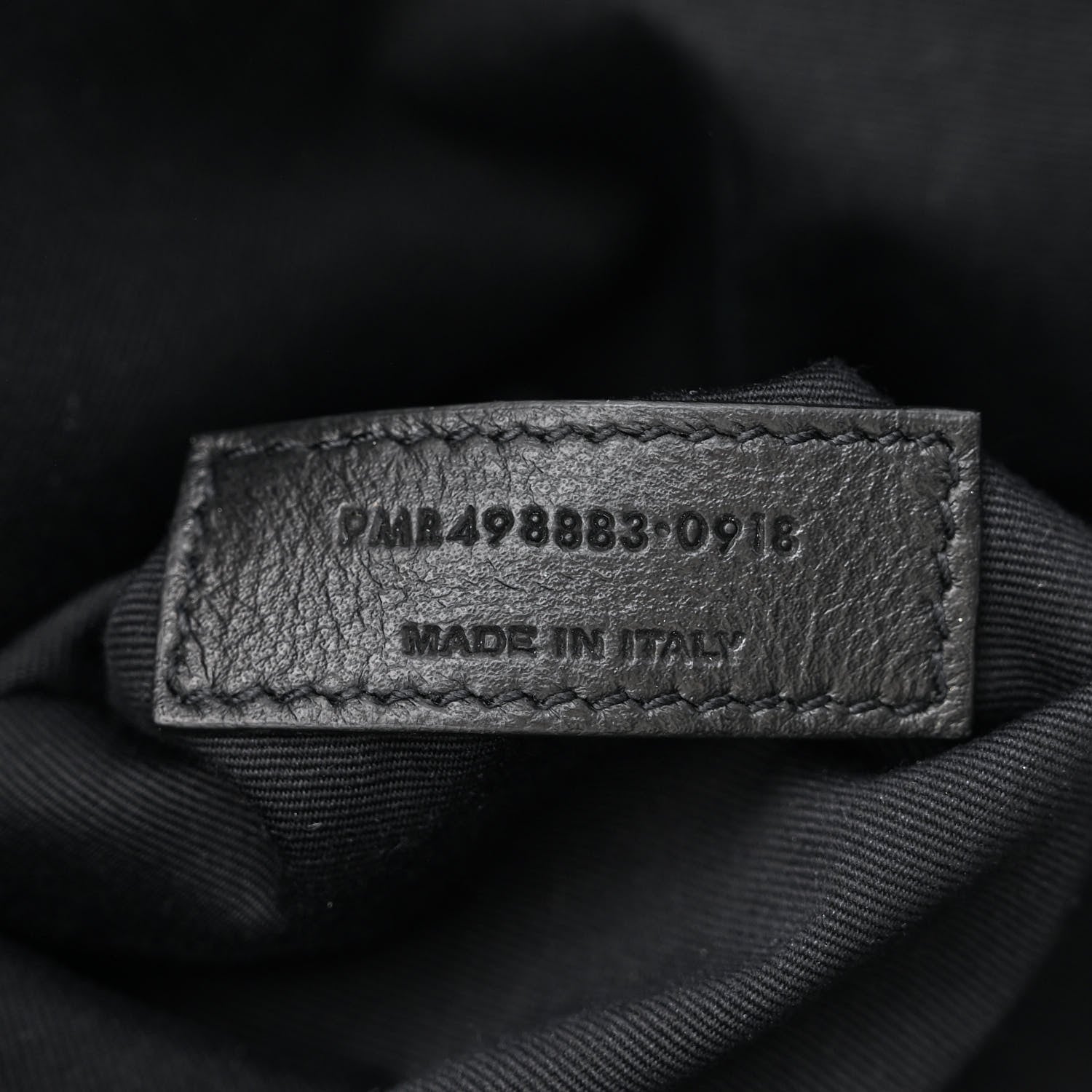 Saint Laurent Crinkled Calfskin Matelasse Monogram Large Niki Chain Satchel Black 7 of 11