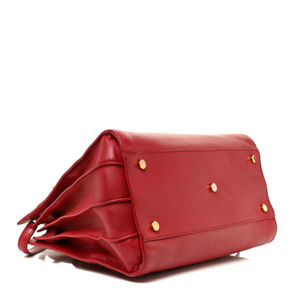 Saint Laurent Calfskin Small Sac De Jour Rouge Orient 4 of 26