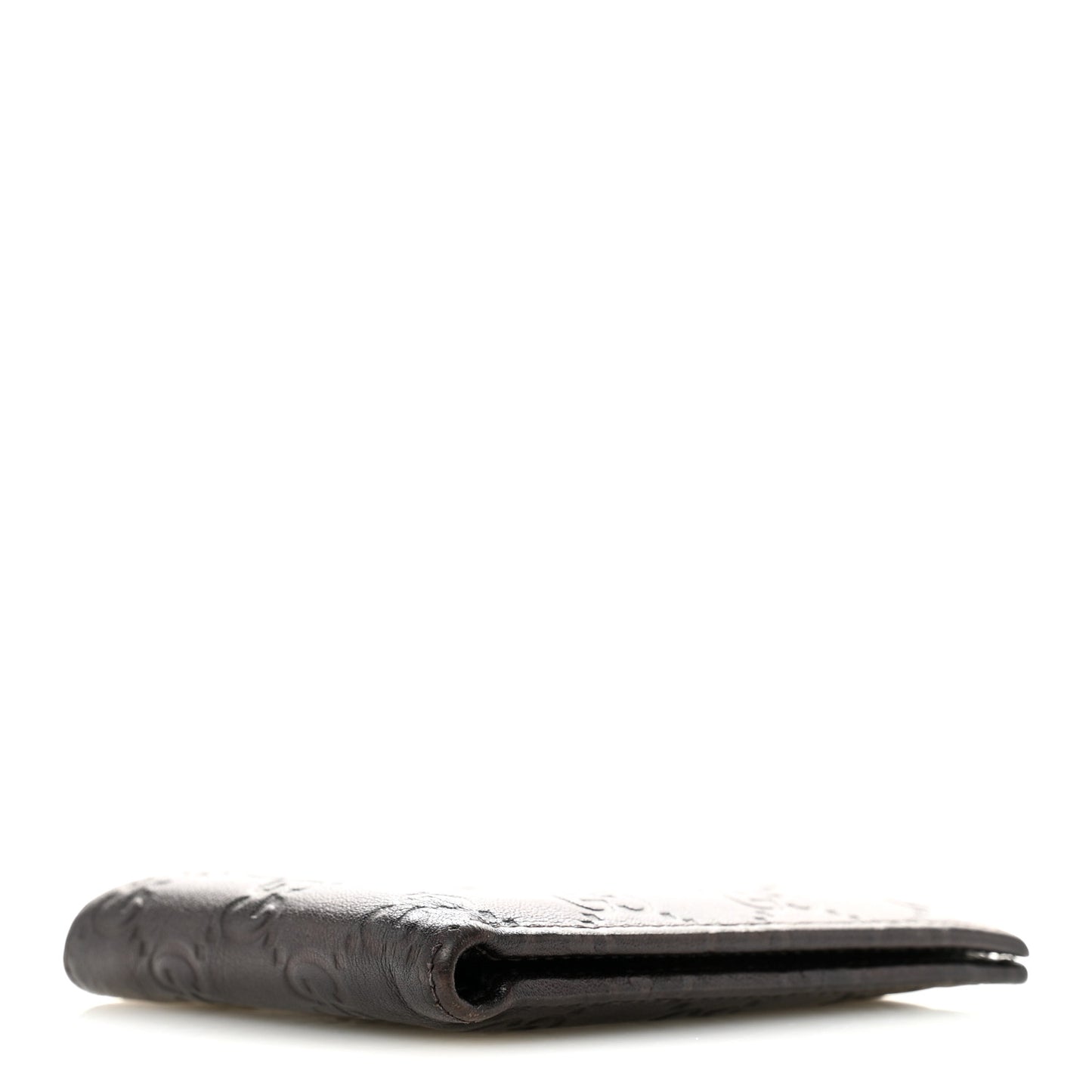 Guccissima Bi-Fold Wallet Brown