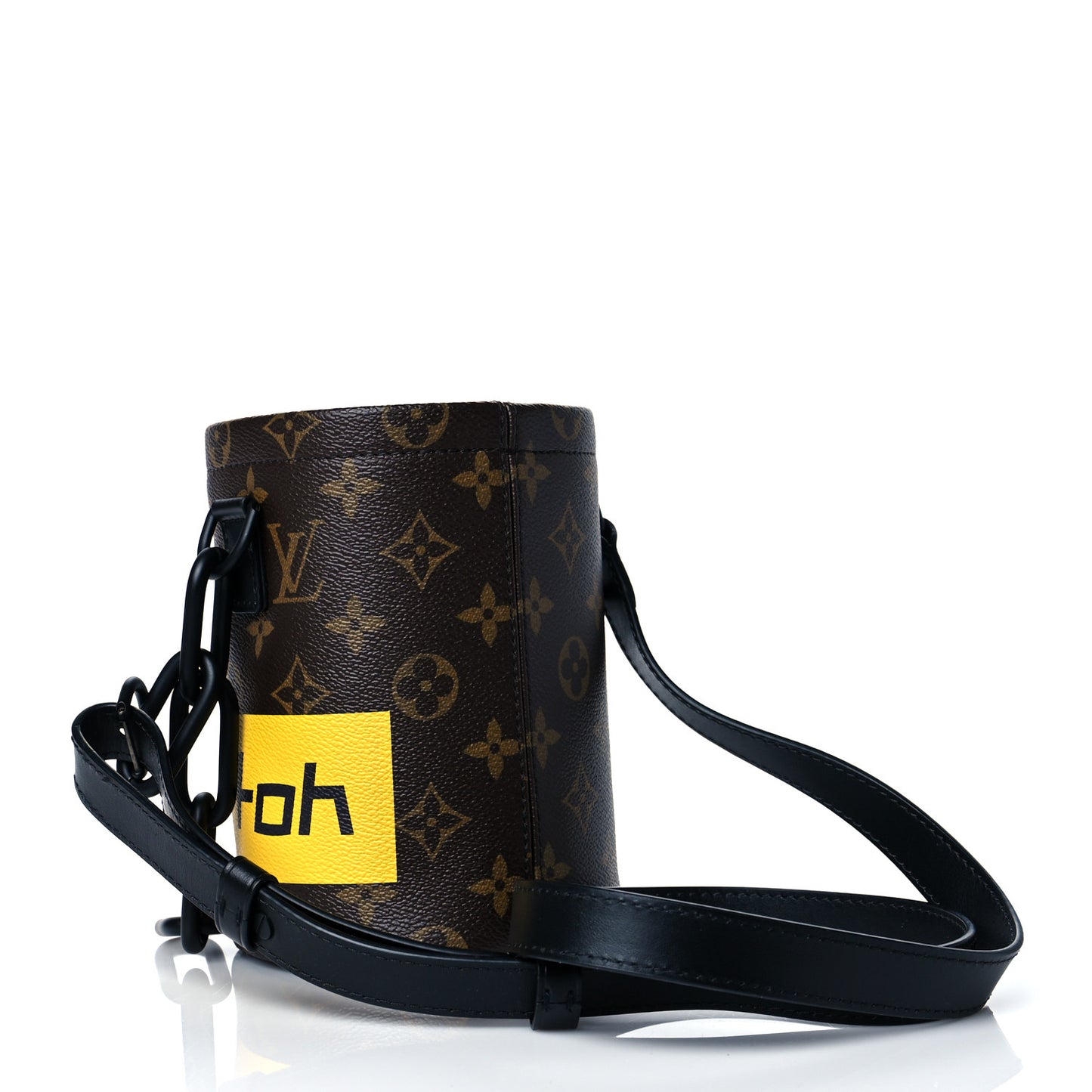 Monogram Chalk Nano Bag Marron