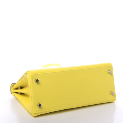 Hermes Evercolor Kelly Retourne 28 Lime 4 of 11