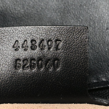 Gucci Calfskin Matelasse Small GG Marmont Shoulder Bag Black 7 of 10