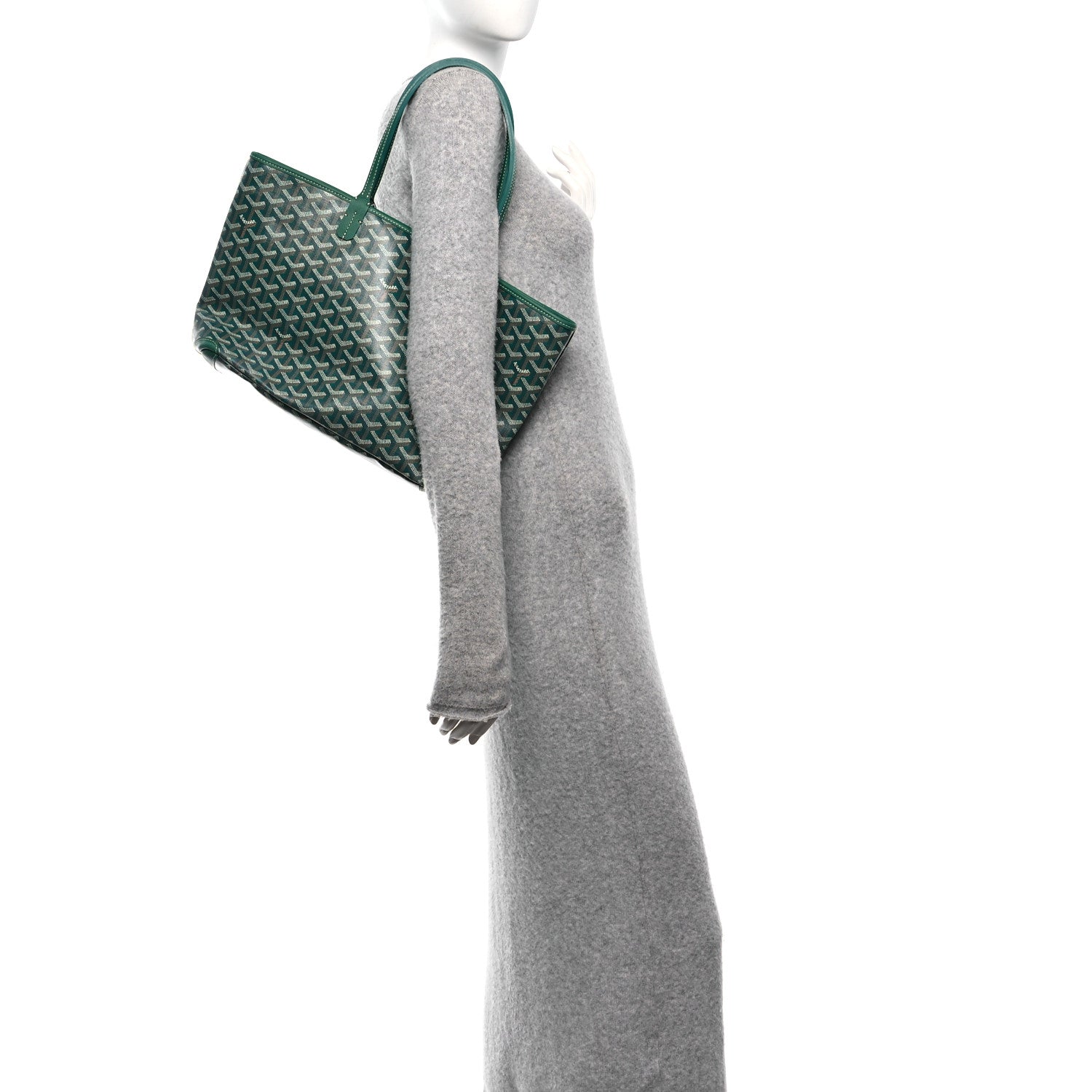 Goyard Goyardine Artois PM Green 2 of 10