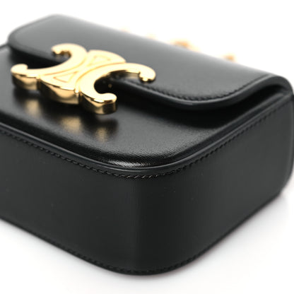 Celine Shiny Calfskin Mini Chain Claude Black 8 of 8