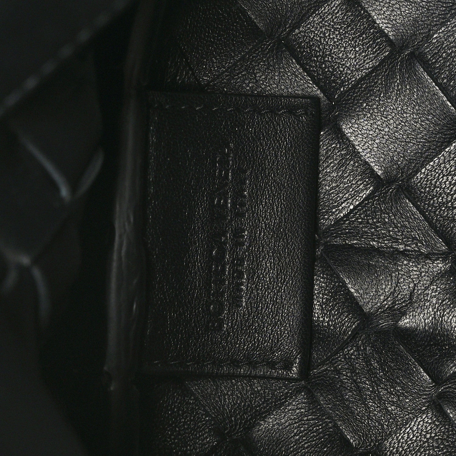 Bottega Veneta Nappa Intrecciato Tie Shoulder Bag Black 6 of 8