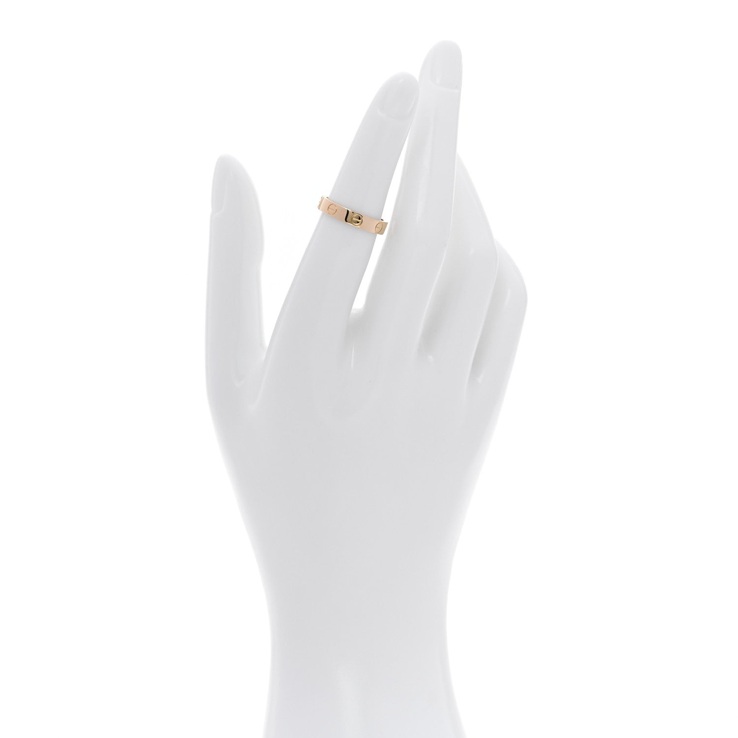 Cartier 18K Yellow Gold 3.5mm LOVE Wedding Band Ring 49 5 2 of 4