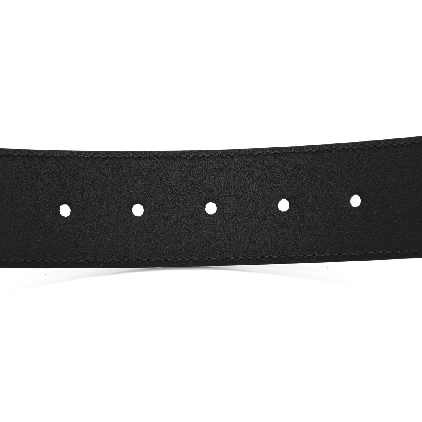 Textured Dollar Calfskin 40mm Belt 95 38 Black
