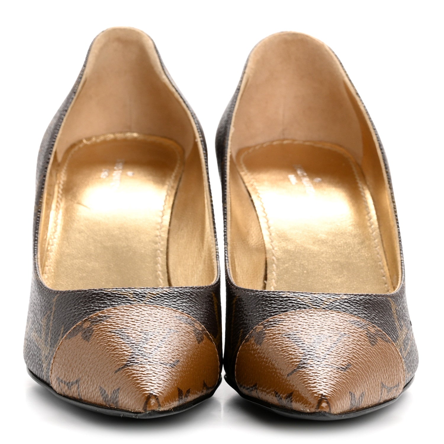 Louis Vuitton Reverse Monogram Cherie Pumps 35 3 of 11