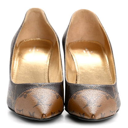 Louis Vuitton Reverse Monogram Cherie Pumps 35 3 of 11