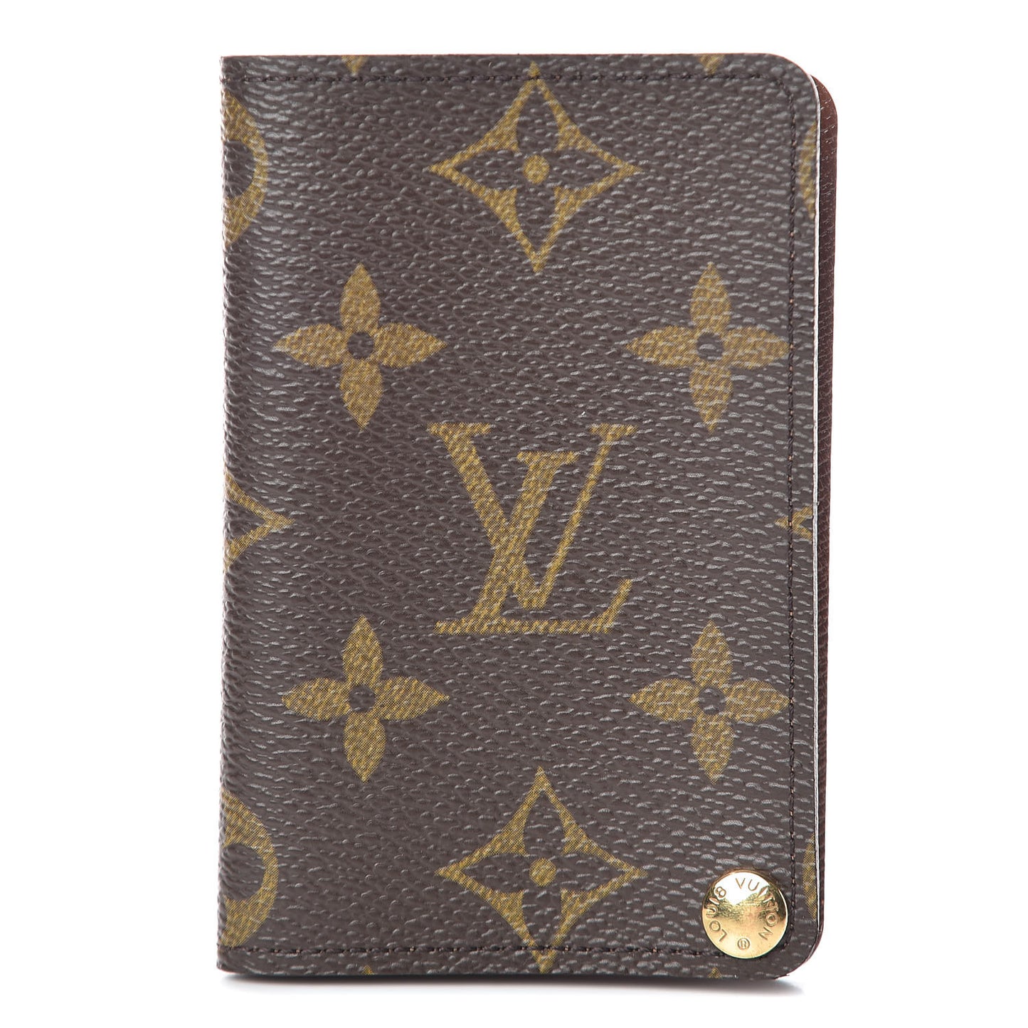 Monogram Credit Card Photo Holder