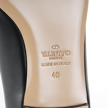 Valentino Garavani Nappa Rockstud Ballet Flats 40 Black 6 of 7